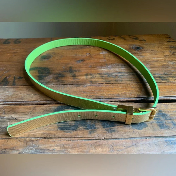 Micheal kors gold belt, thin belt - Picture 1 of 4